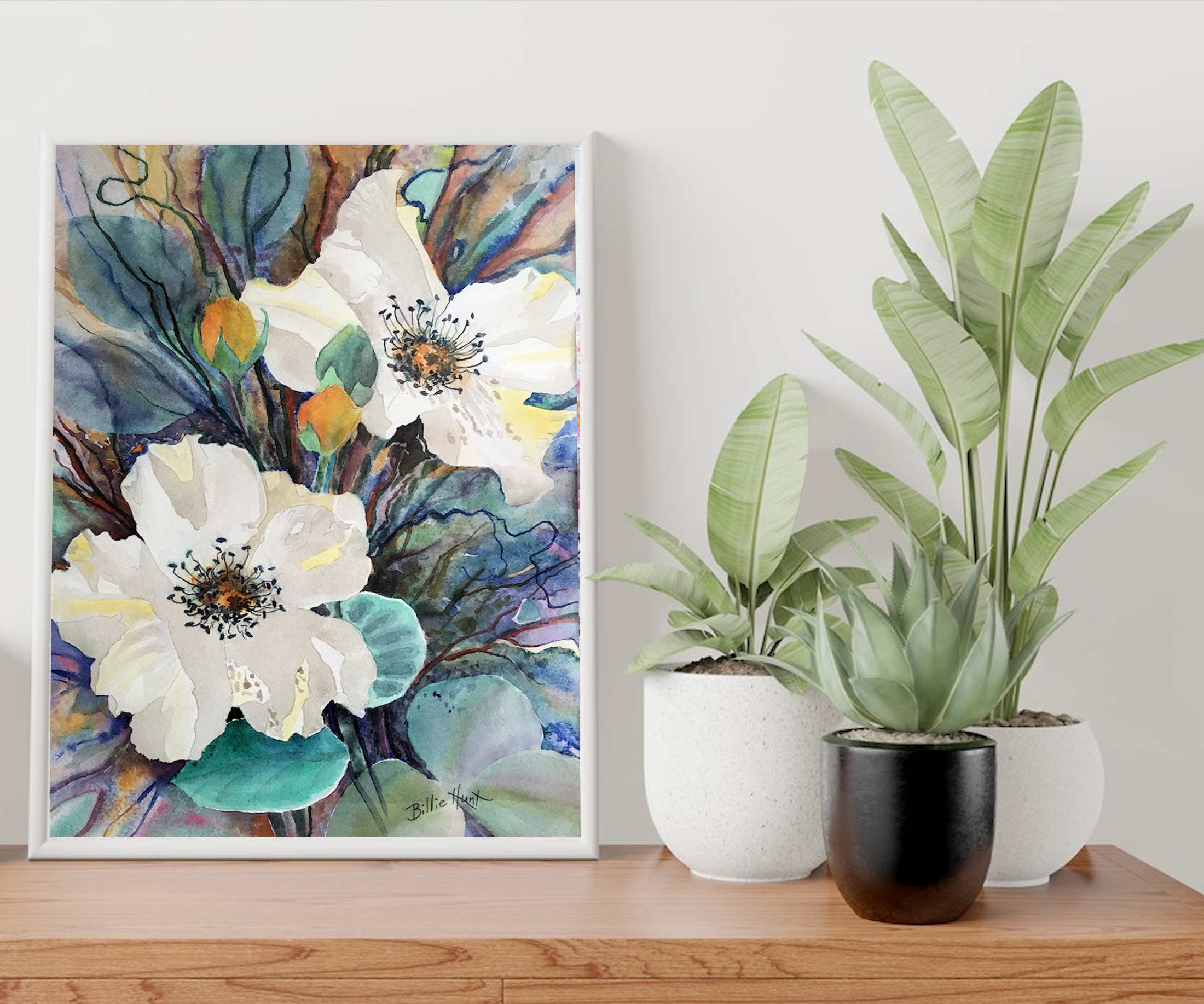 Printable Watercolor Wall Art From an Original Painting. Wild - Etsy