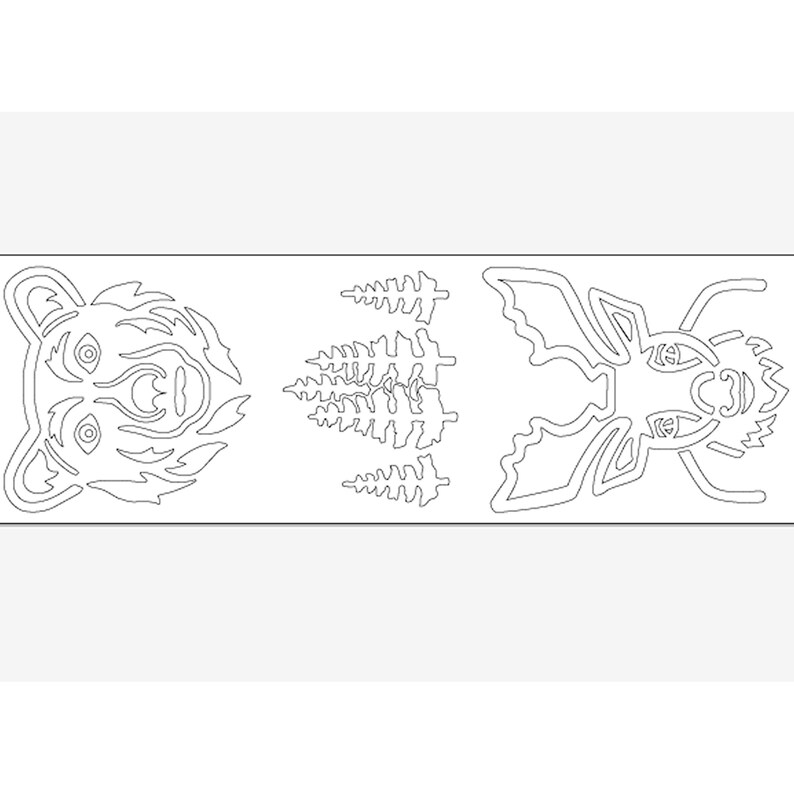 CNC Router Design, Wood Carved Totem Pole, Vcarve - Illustrator ...