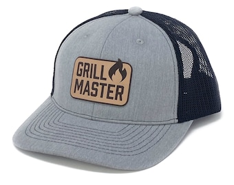 Grill Master Hat, Grilling Gifts, Grill Gifts for Men, Unique Grill Gifts