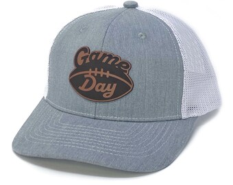 Sombrero de día de juego, sombrero de camionero de día de día de juego de fútbol, sombrero de día de juego, sombrero de fútbol