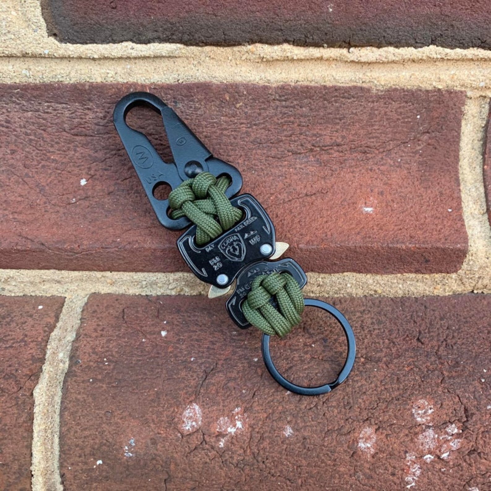 EDC Quick Release Key Chain. Key Holder. Badge Holder. Every Etsy UK