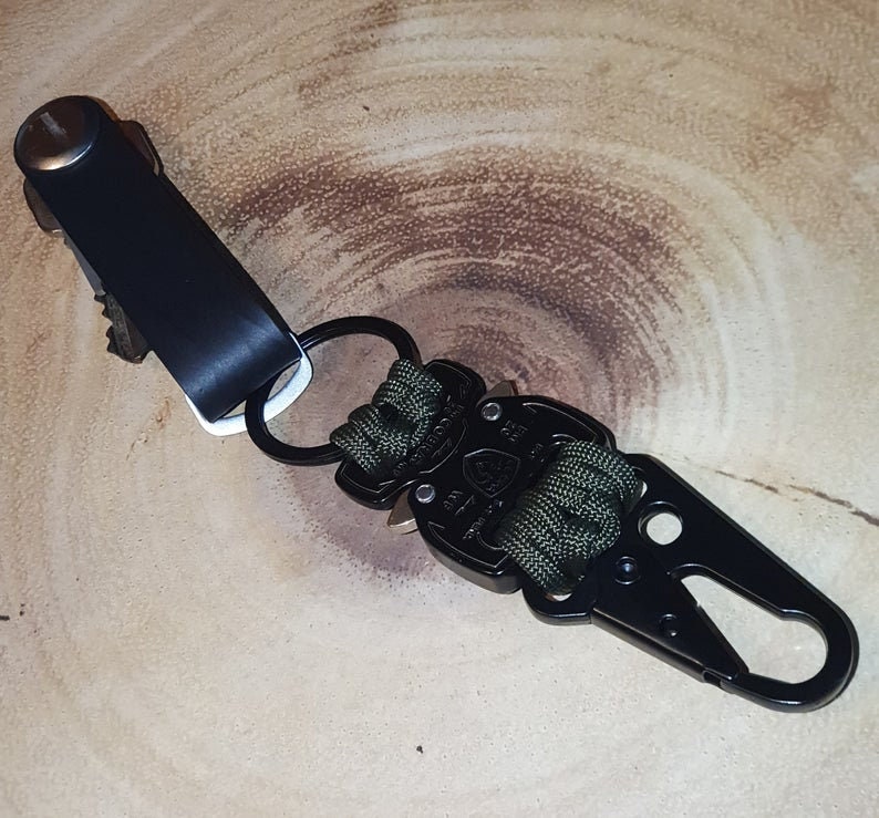 EDC Quick Release Key Chain. Key Holder. Badge Holder. Every Etsy UK