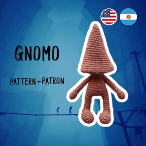 Amigurumi Gnome Pattern – Magical Crochet Creature - English/Spanish