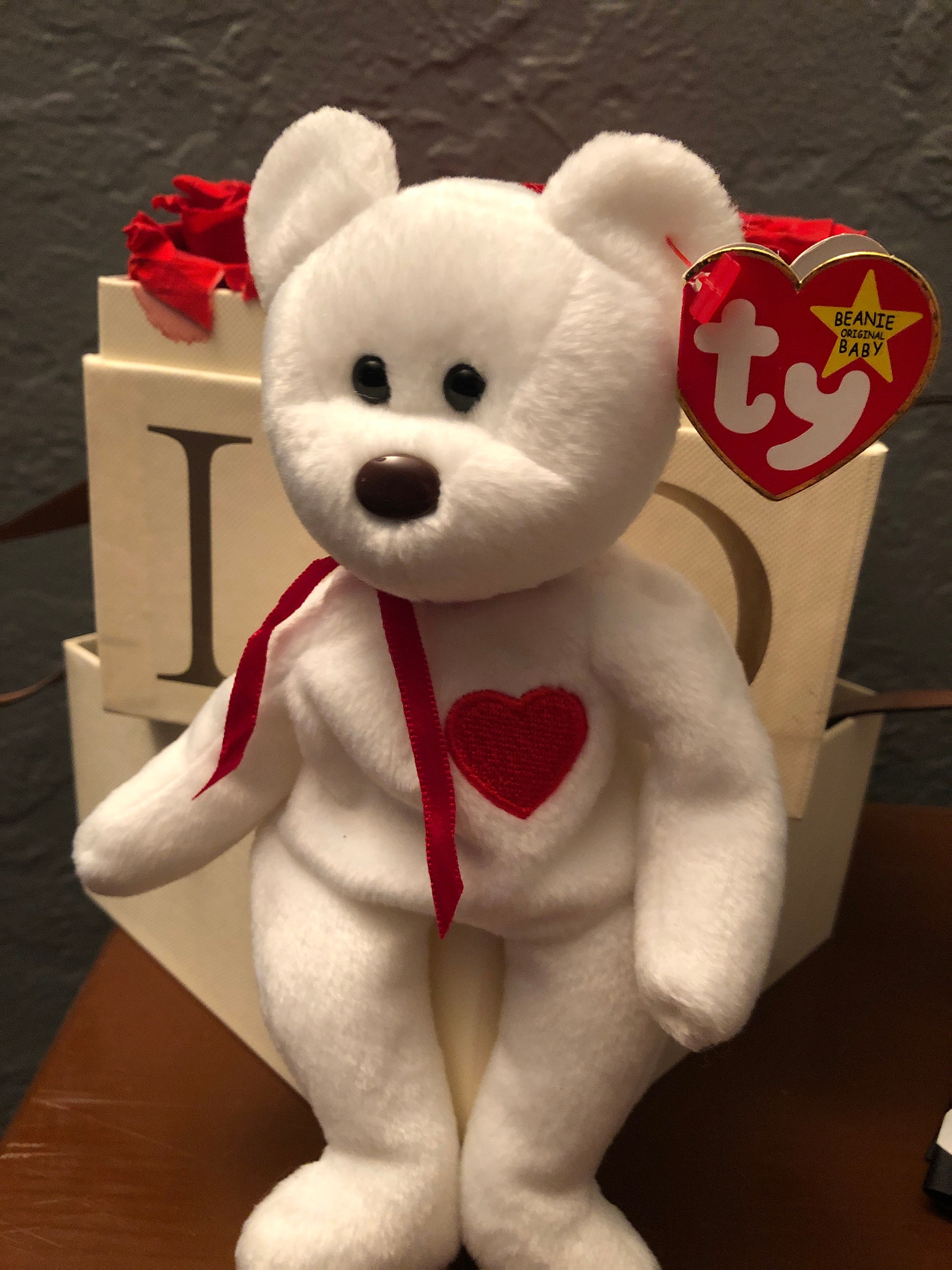 Ultra Rare and Valuable Original Valentino Beanie Baby In Mint Etsy