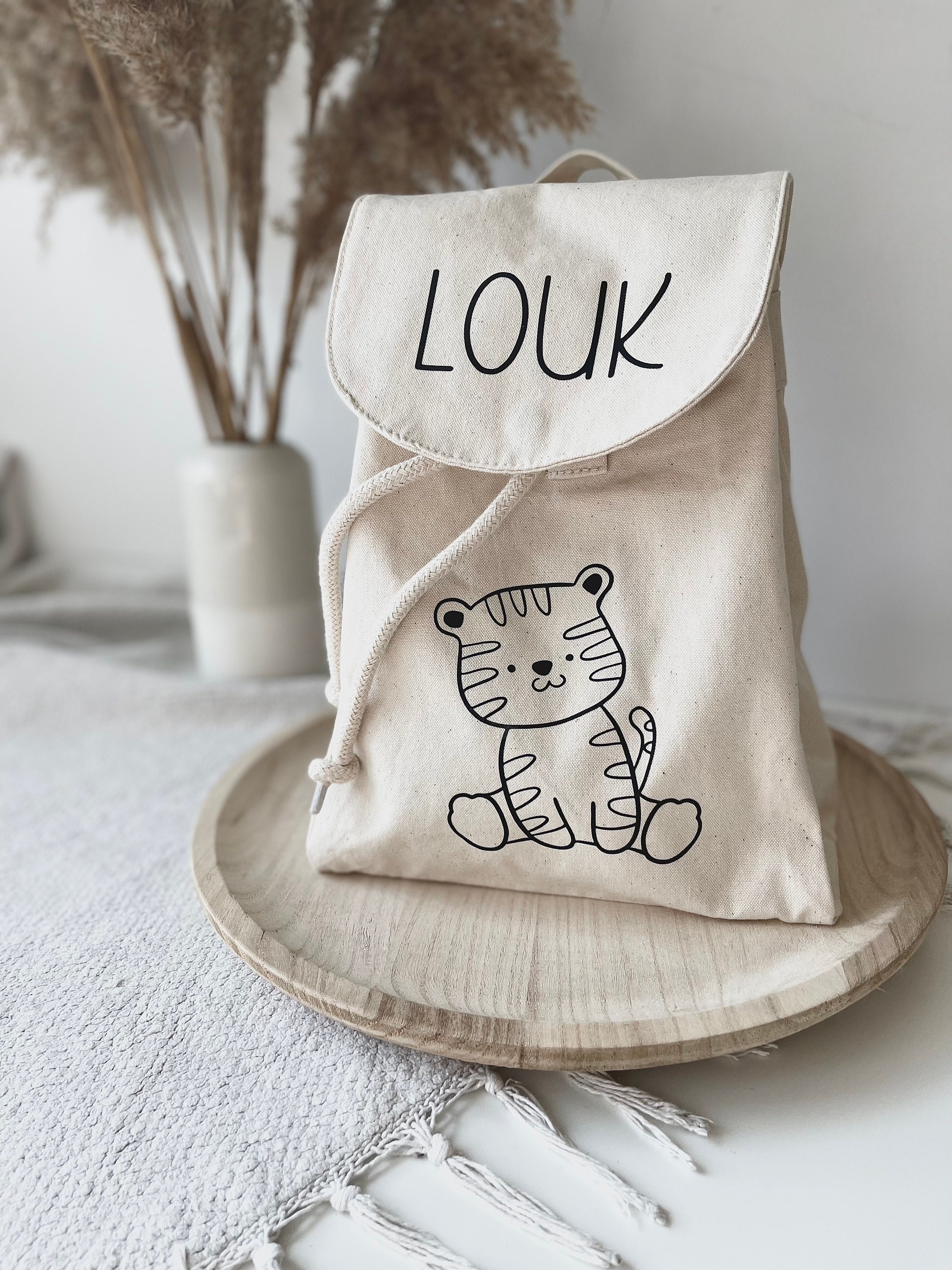 Personalisiertier Kinderrucksack | Mit Foto & Text Schulrucksack