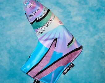 Pink Tropical Blade Golf Putter Cover (Trendy Tropical)
