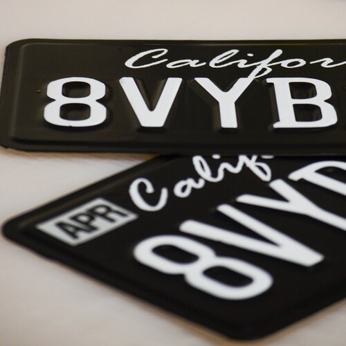 License Plate Vinyl Wrap Kit// Custom License Plate Wrap// 50 Etsy