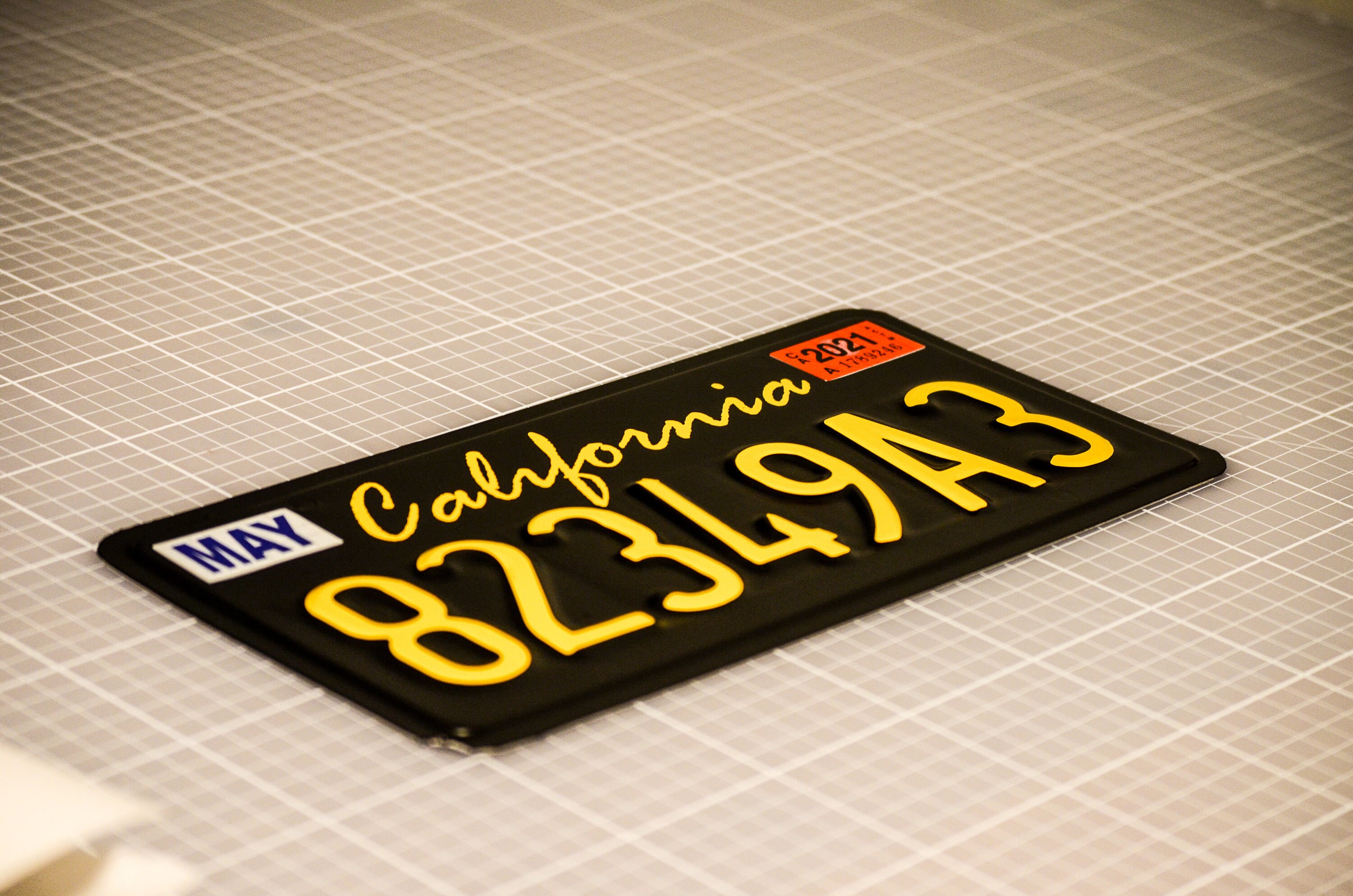California License Plate Wrap Etsy