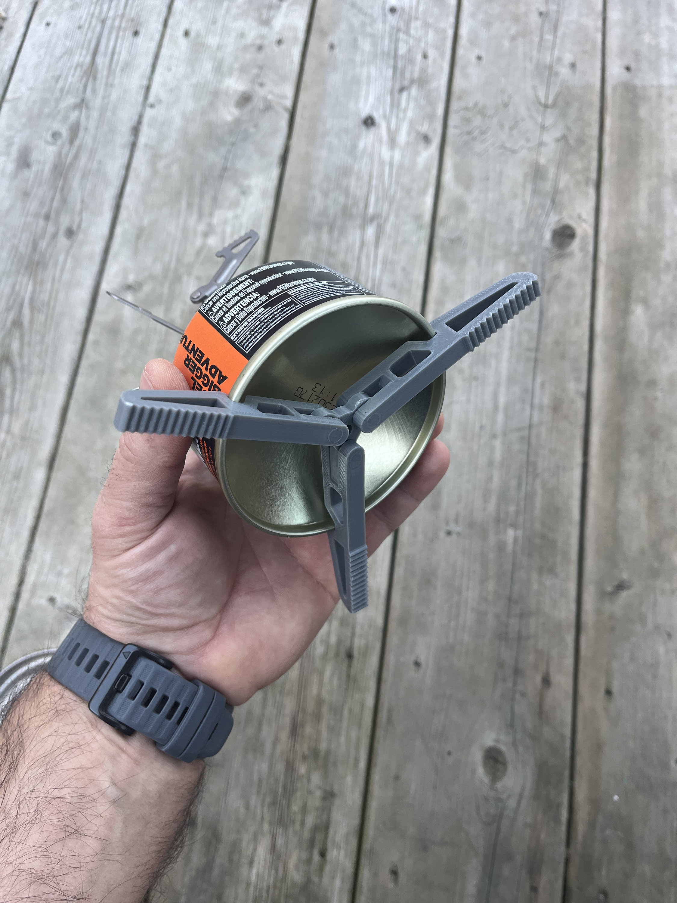 Ultralight Camping Canister Support 