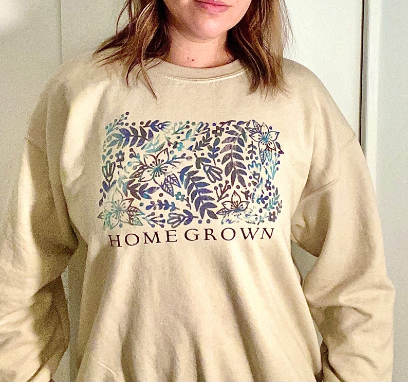 Pennsylvania Home Grown Floral Crew Neck Sweatshirt