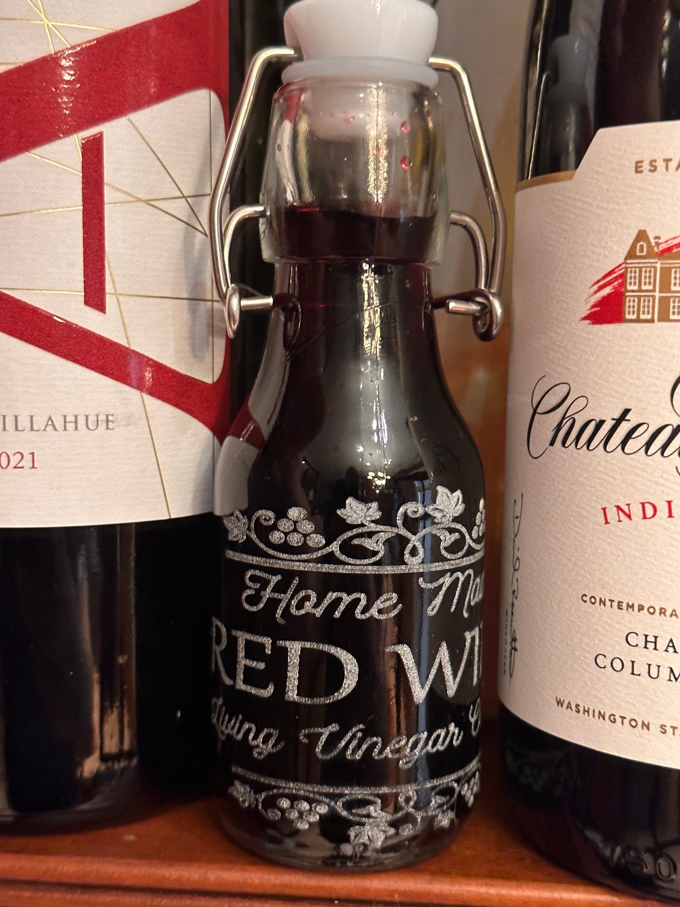 Red Wine Vinegar Mother Mother of Vinegar Vinegar Starter Red Wine