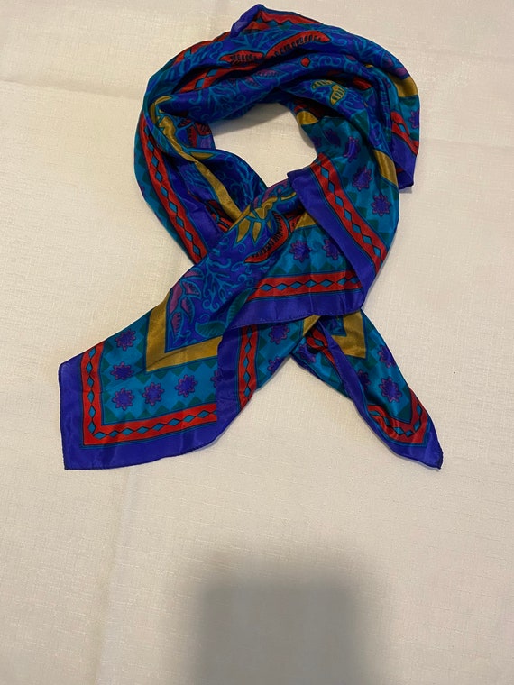 Silk scarf japanese silk - Gem