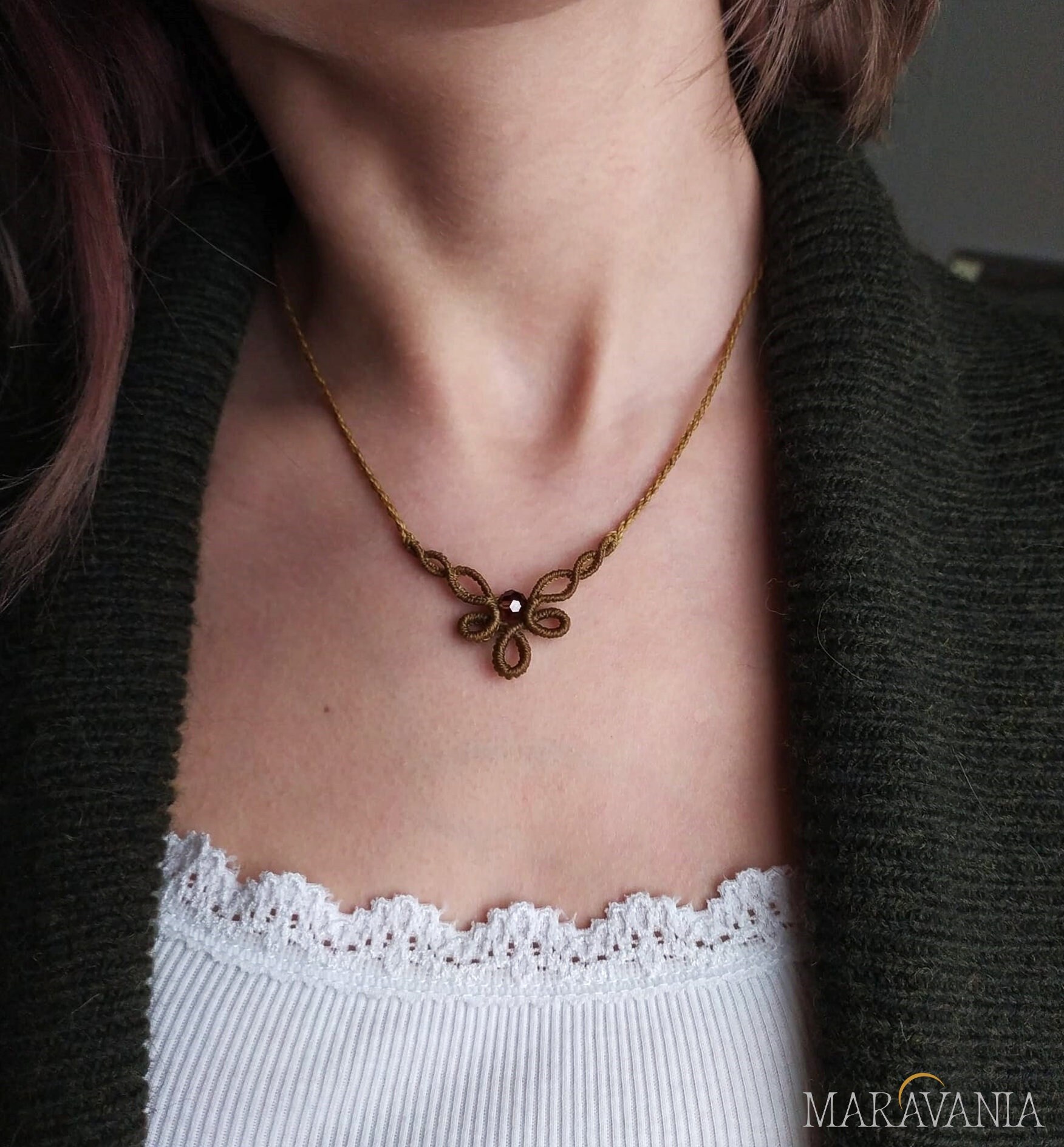 Necklace With Swarovski Crystal. - Etsy 