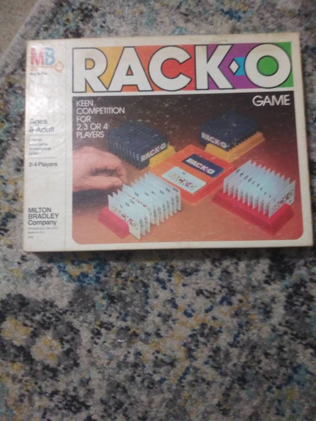 Vintage Racko Card Game 4765 Etsy