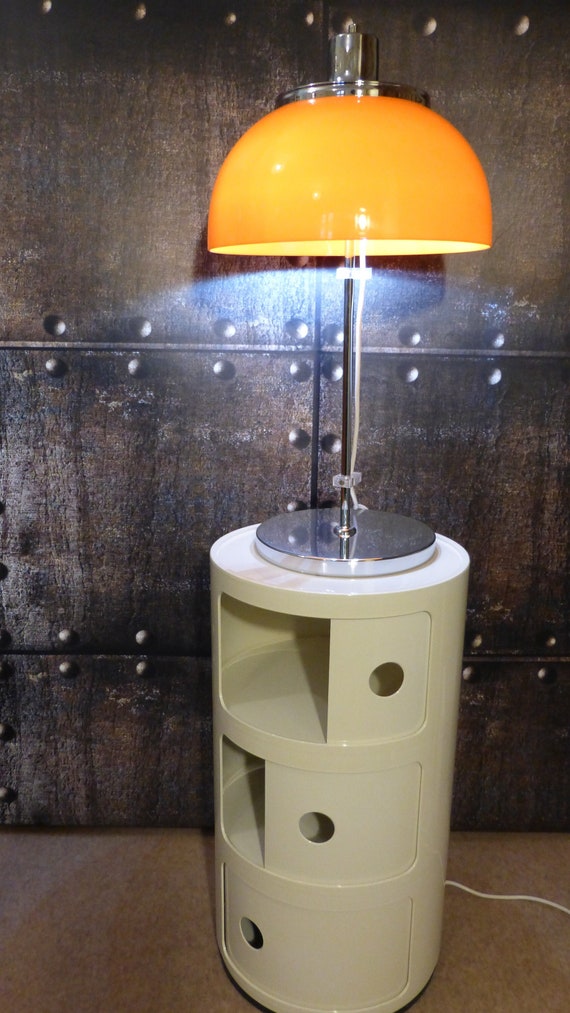 Stunning Harvey Guzzini faro Table Lamp Chic 1970 s Italian