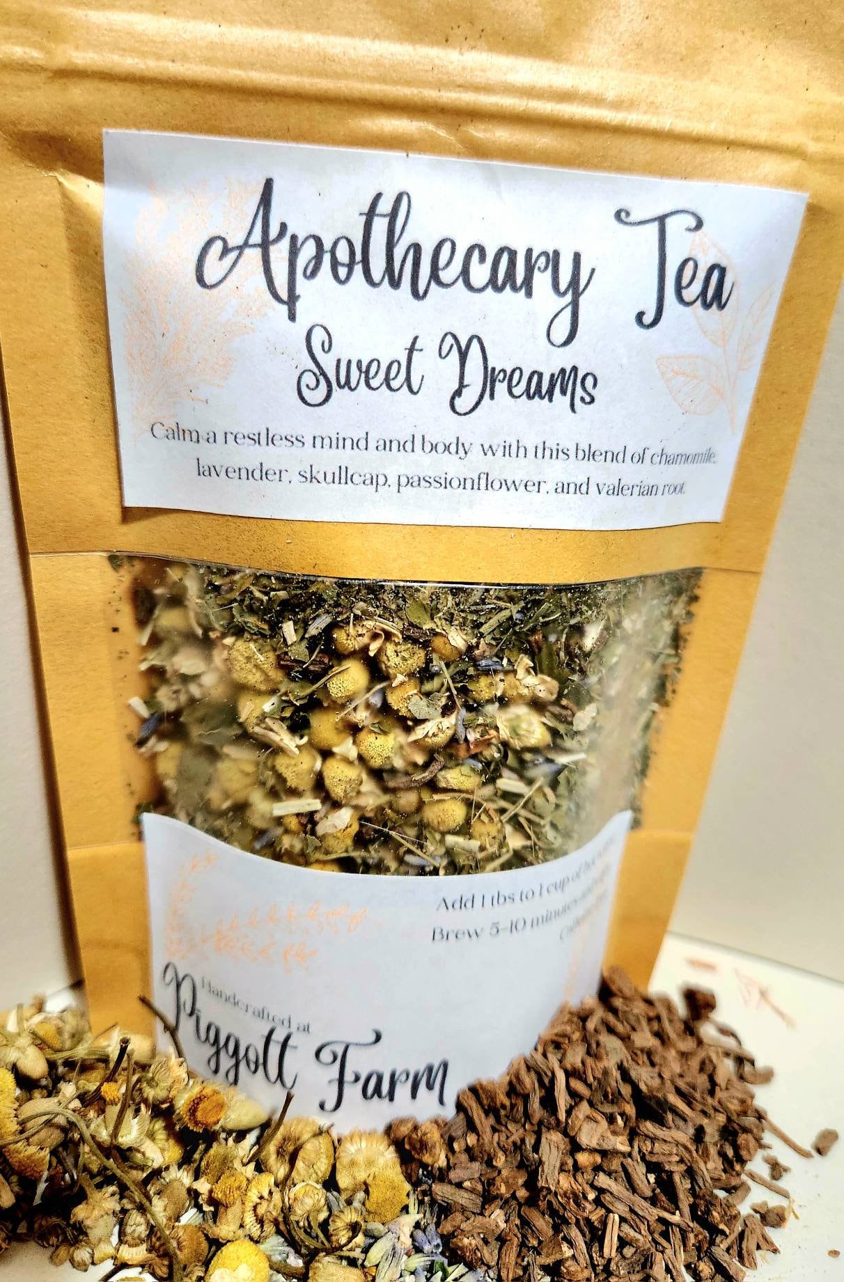 Sweet Dreams, Apothecary Tea, Herbal tea, for sleep, relaxation, calming
