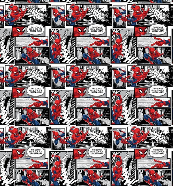 Spiderman Gift Wrap Spider Man Wrapping Paper Spiderman Etsy