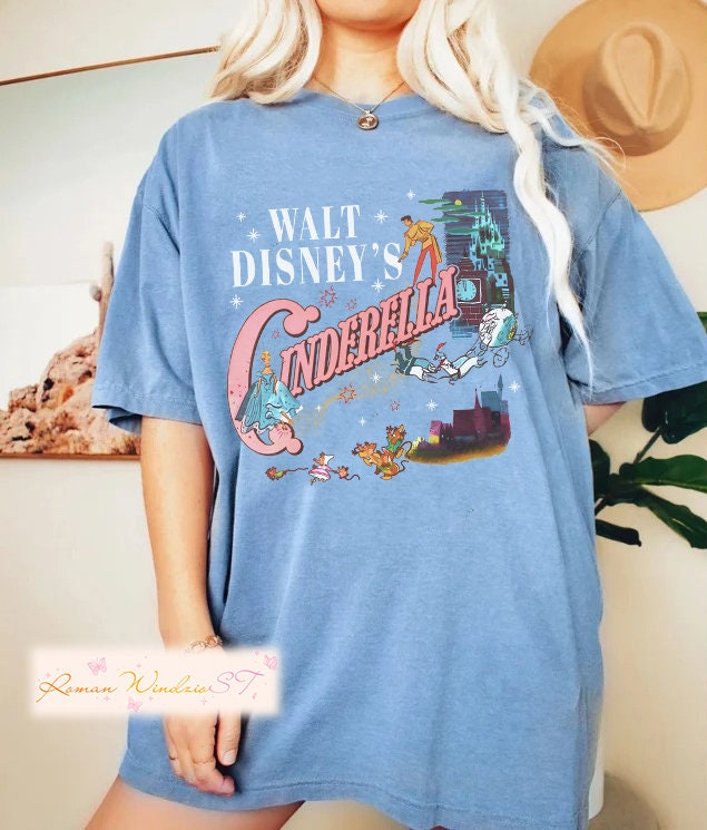 Vintage Cinderella Shirt Walt Disney Princess Shirt Disney - Etsy