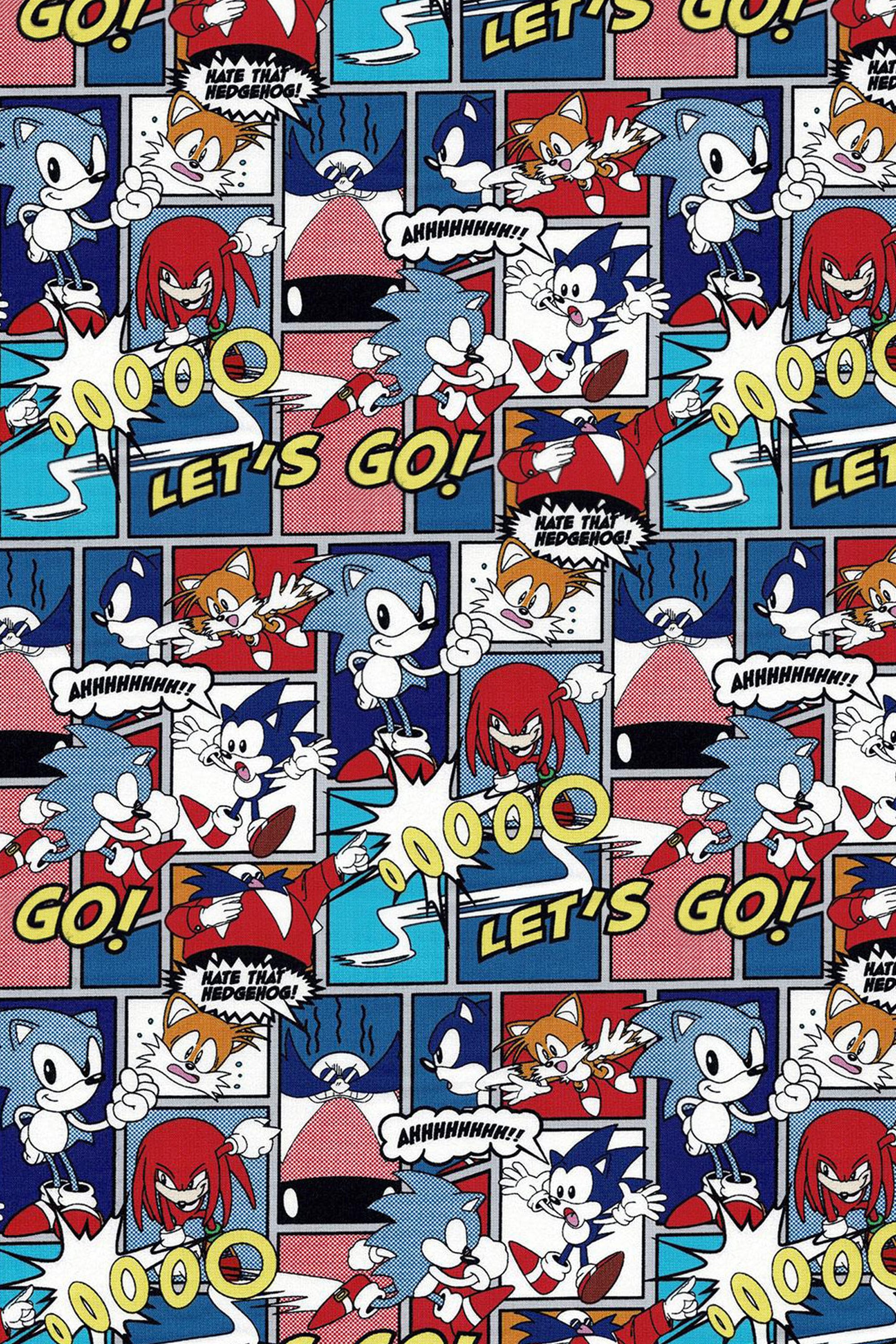 Sonic the Hedgehog Wrapping Paper Sonic the Hedgehog Gift Etsy Canada