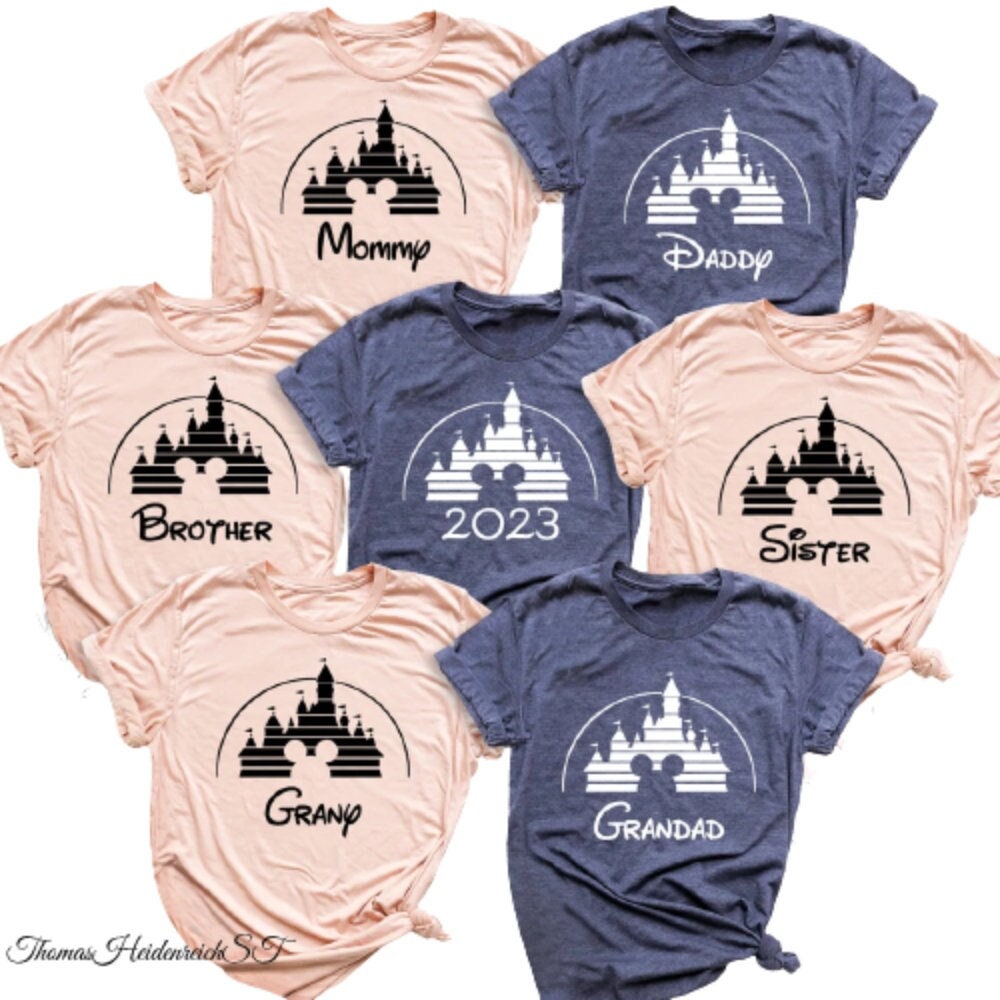 Disney Family 2023 Shirt, Magic Kingdom Shirt, Disney World Shirt, Disney Castle Shirt