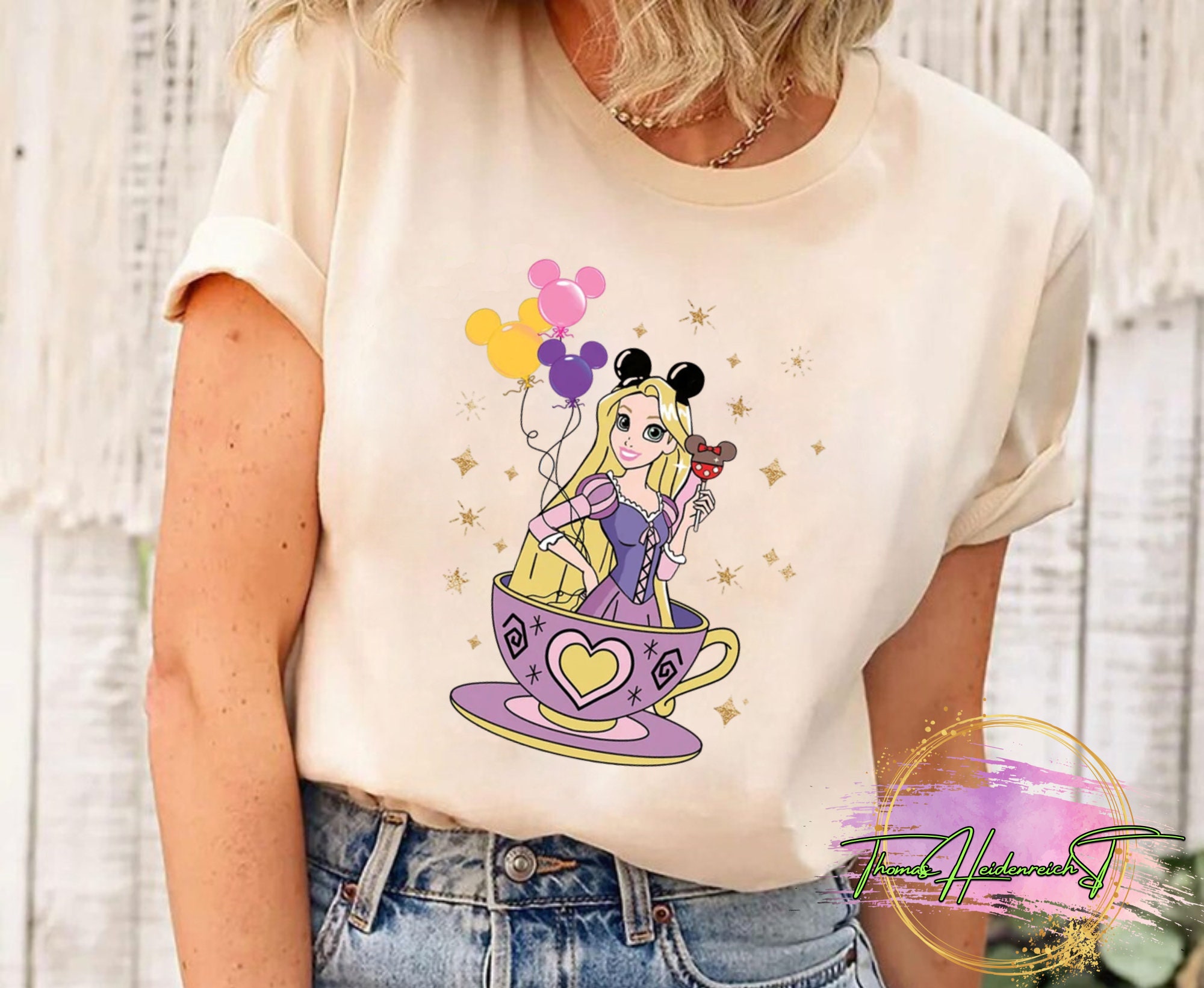Disney Princess Shirt, Disney Teacup Shirt, Disney Balloon Shirt, Matching Princess Team Shirt
