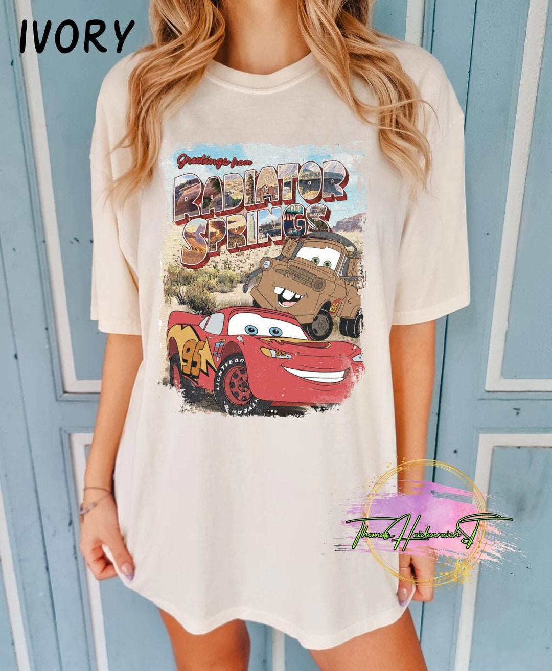 Cars Movie Shirt Pixar Cars Comfort Colors Shirt Lightning Etsy