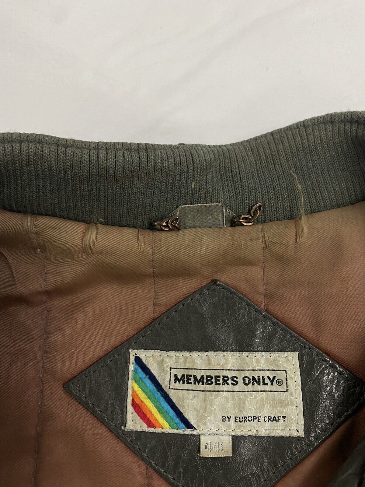 Members only leather jacket by europe craft cheap