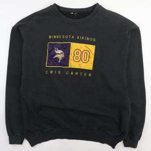 Bluza z kapturem Minnesota Vikings Cris Carter w stylu vintage, rozmiar L NFL