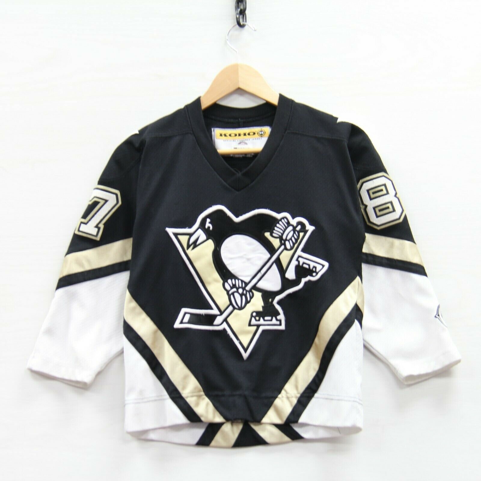 Sidney Crosby 87 Pittsburgh Pinguine CCM Jersey Jugend Größe | Etsy