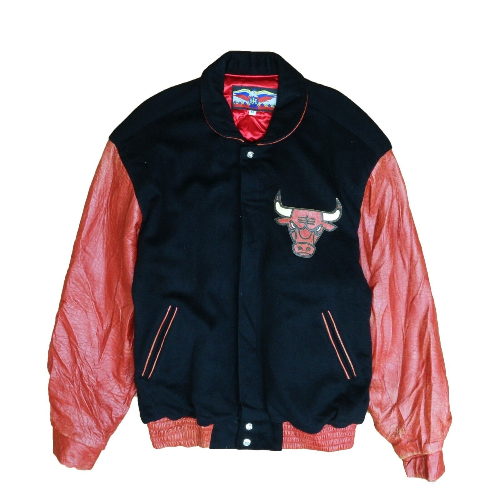 Jeff Hamilton x NBA Collage Wool Jacket - Red