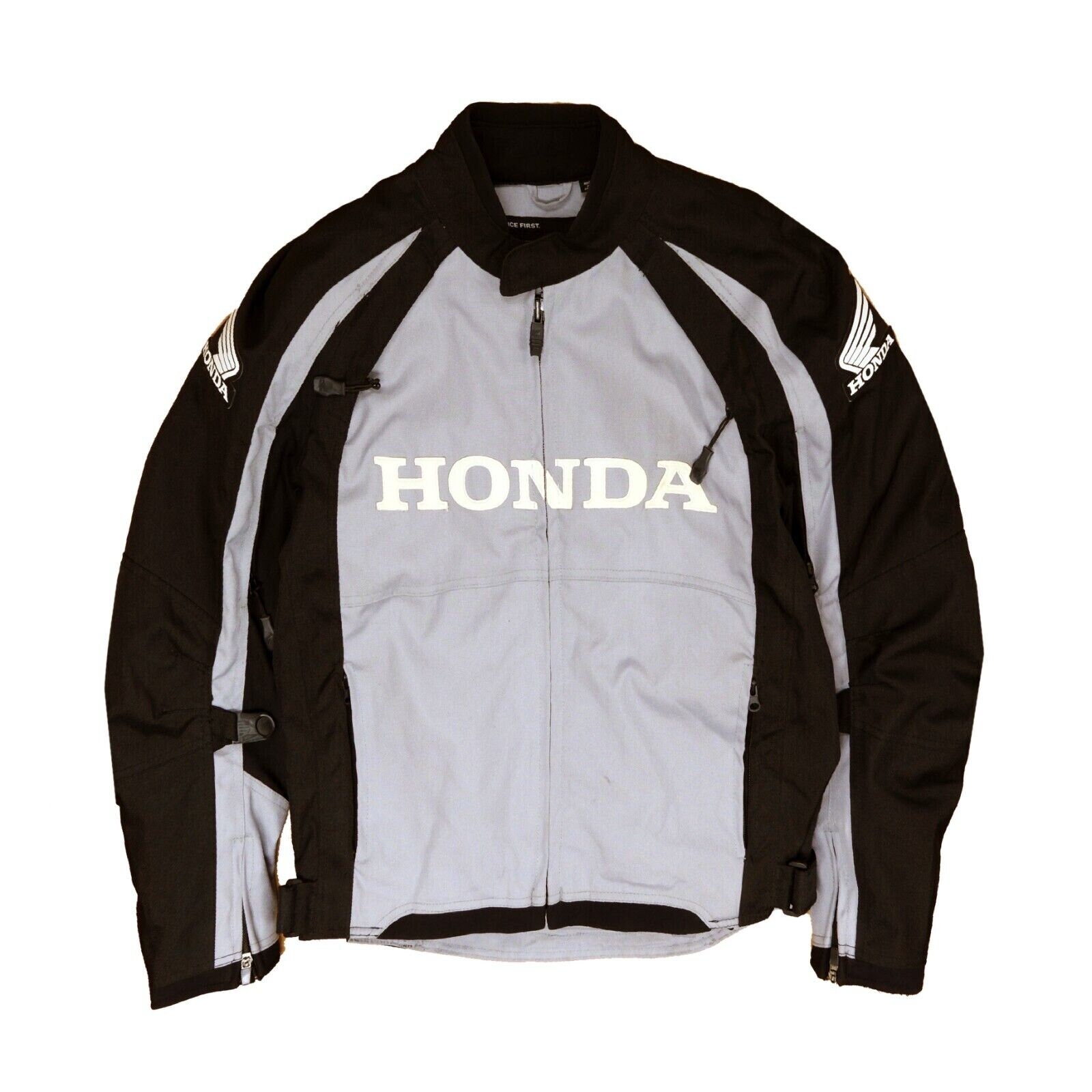 Vintage Honda Ballistic Motorcycle Jacket Size Medium Padded