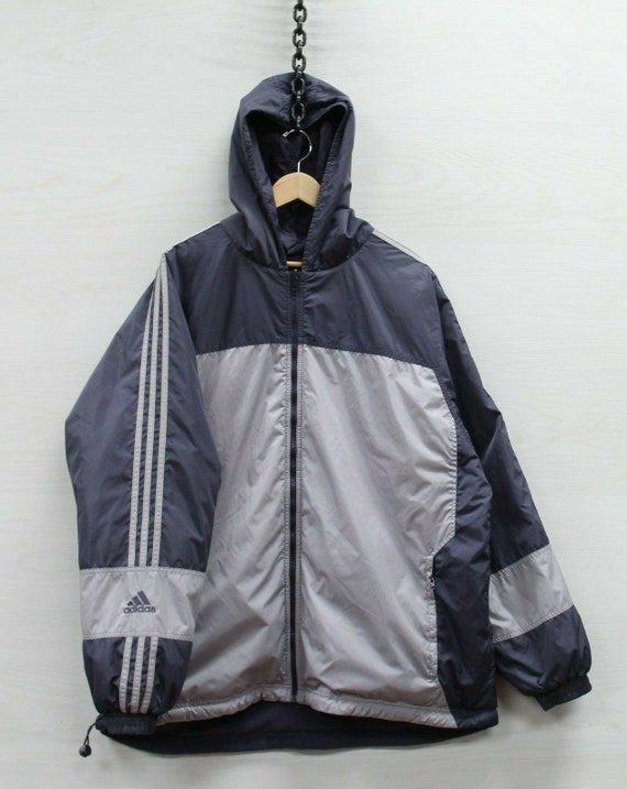 Vintage Adidas Reversible Fleece Jacket 