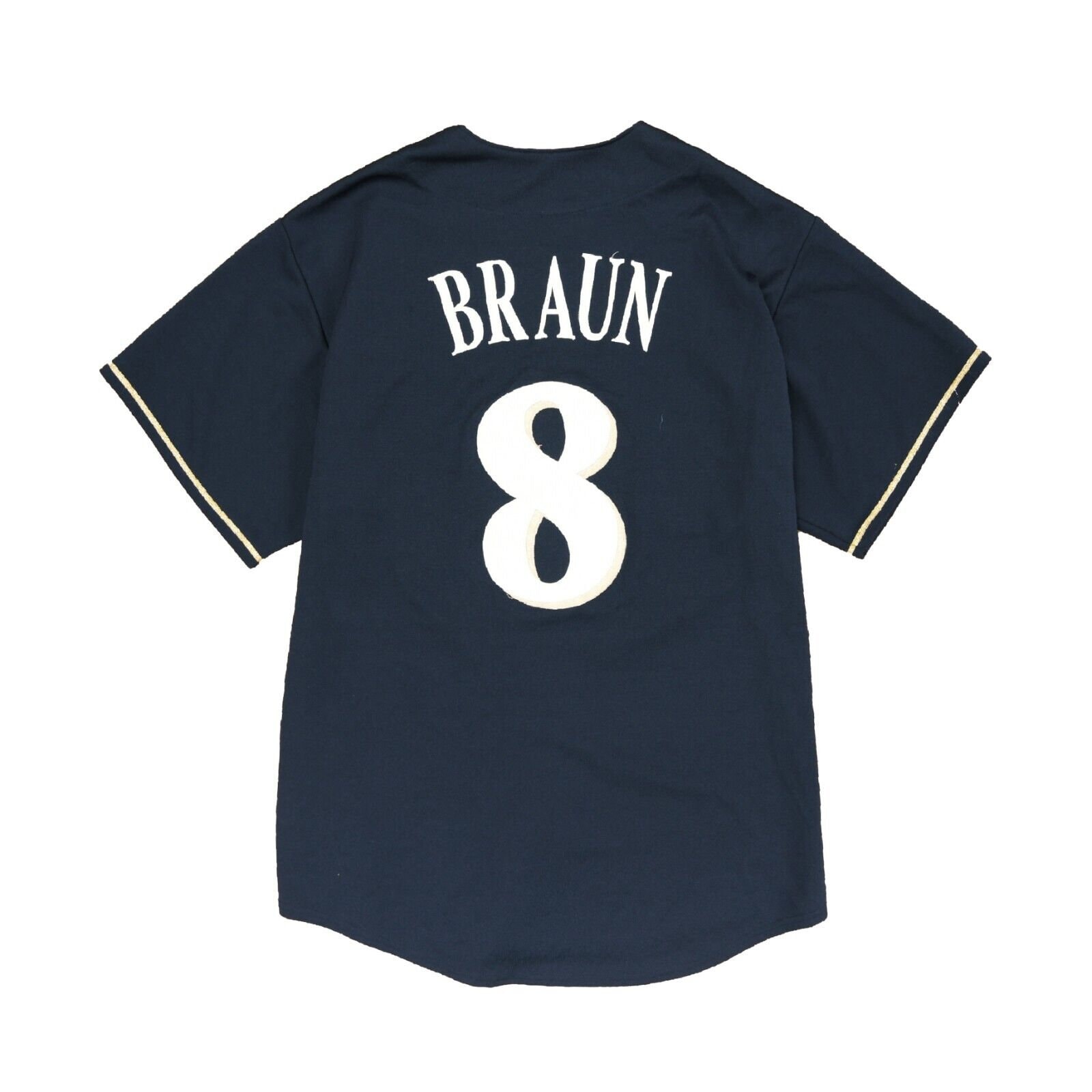 Milwaukee Brewers Ryan Braun Majestic Baseball Jersey Size XL 