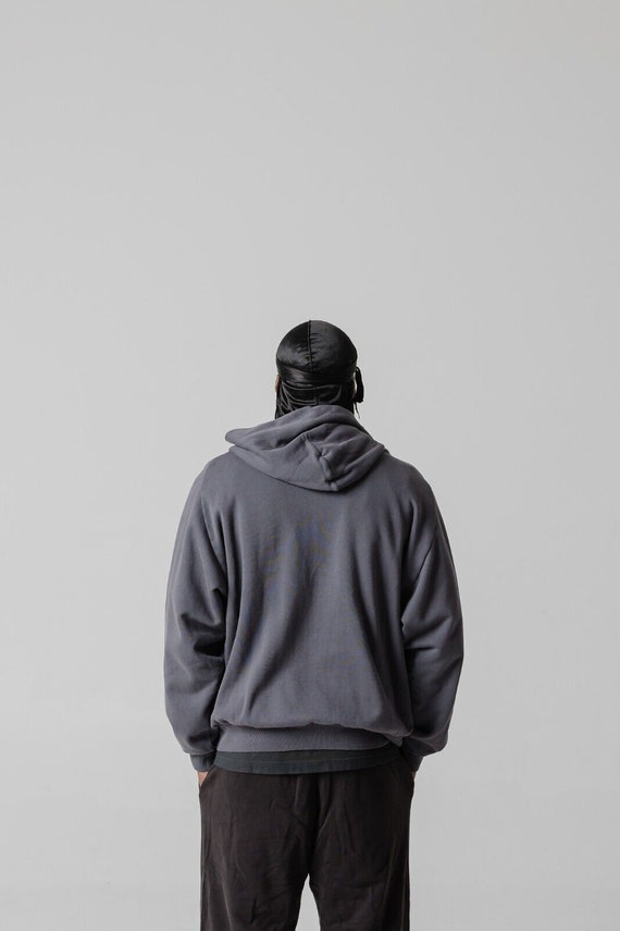 Yeezy Gap Unreleased Season Full Zip Sweatshirt Hoodie Dark Gray 