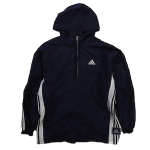 Vintage Adidas Windbreaker Pullover Light Jacket Size Medium