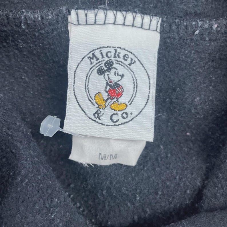 Sudadera con capucha vintage de Mickey Mouse & Co. de Disney, talla mediana, años 90. imagen 3