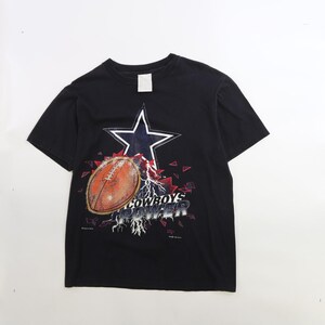 Vintage Dallas Cowboys Chalk Line T-Shirt Size Medium 90s NFL