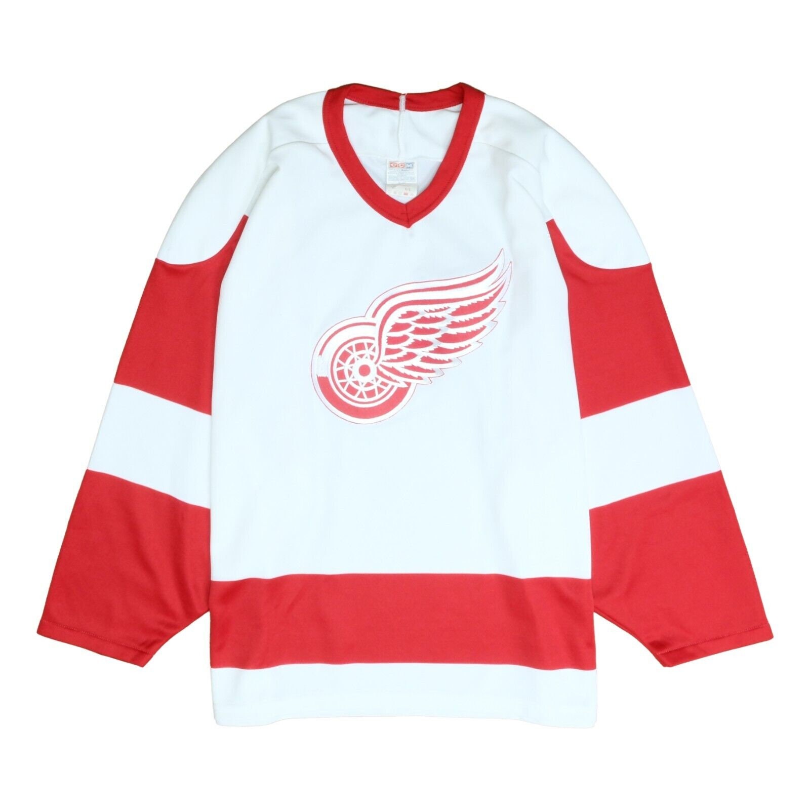 NHL Hockey Vintage 90s Detroit Red Wings Jersey Youth Small 