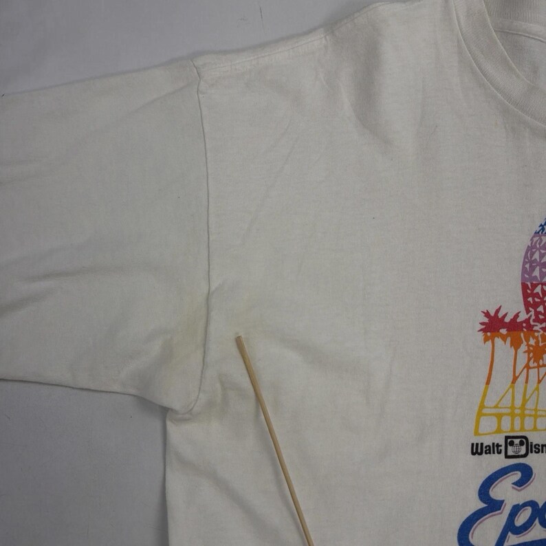 Vintage Walt Disney World Epcot Center T-Shirt Size XL 90s image 8