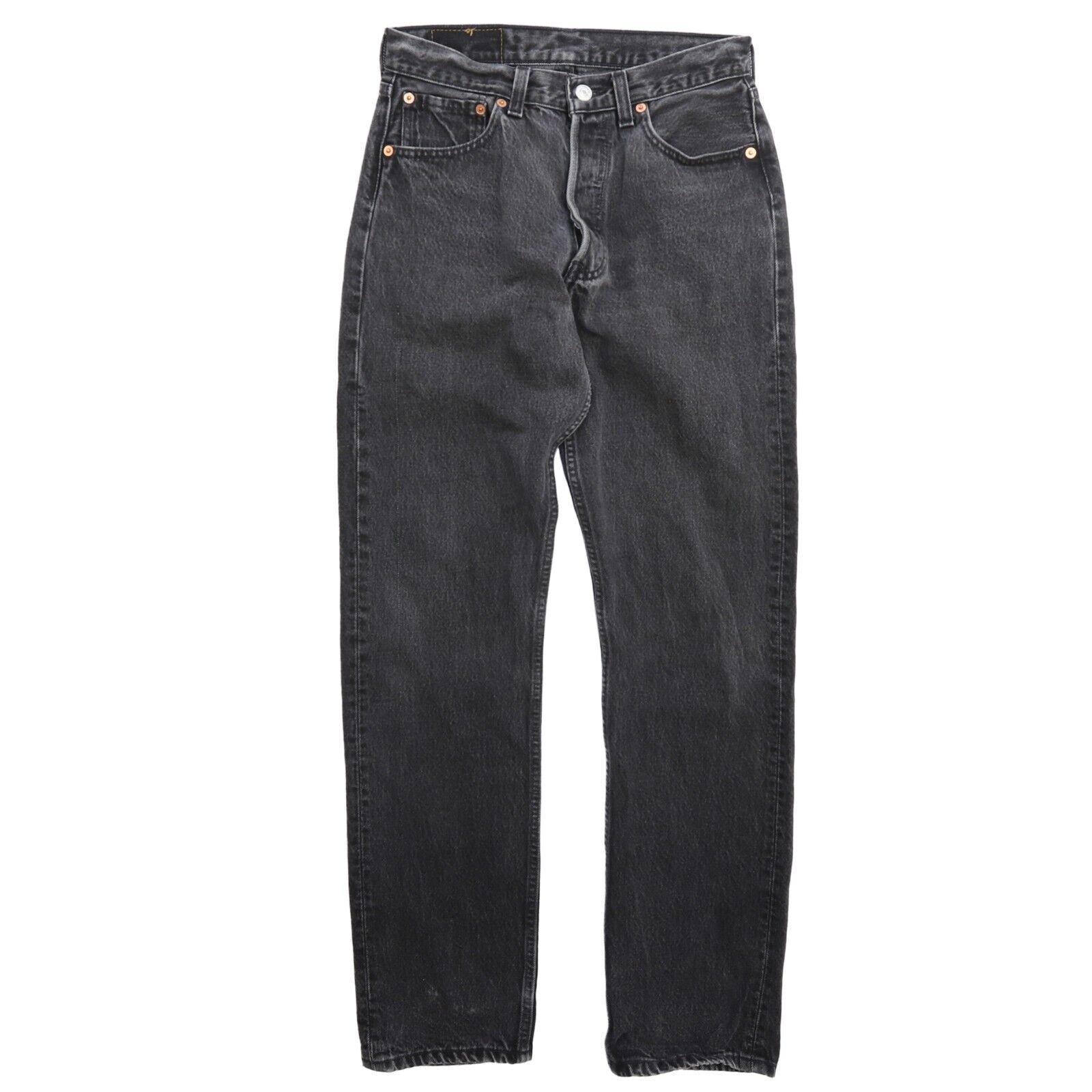 Vintage Black Levi 501 28 - Etsy