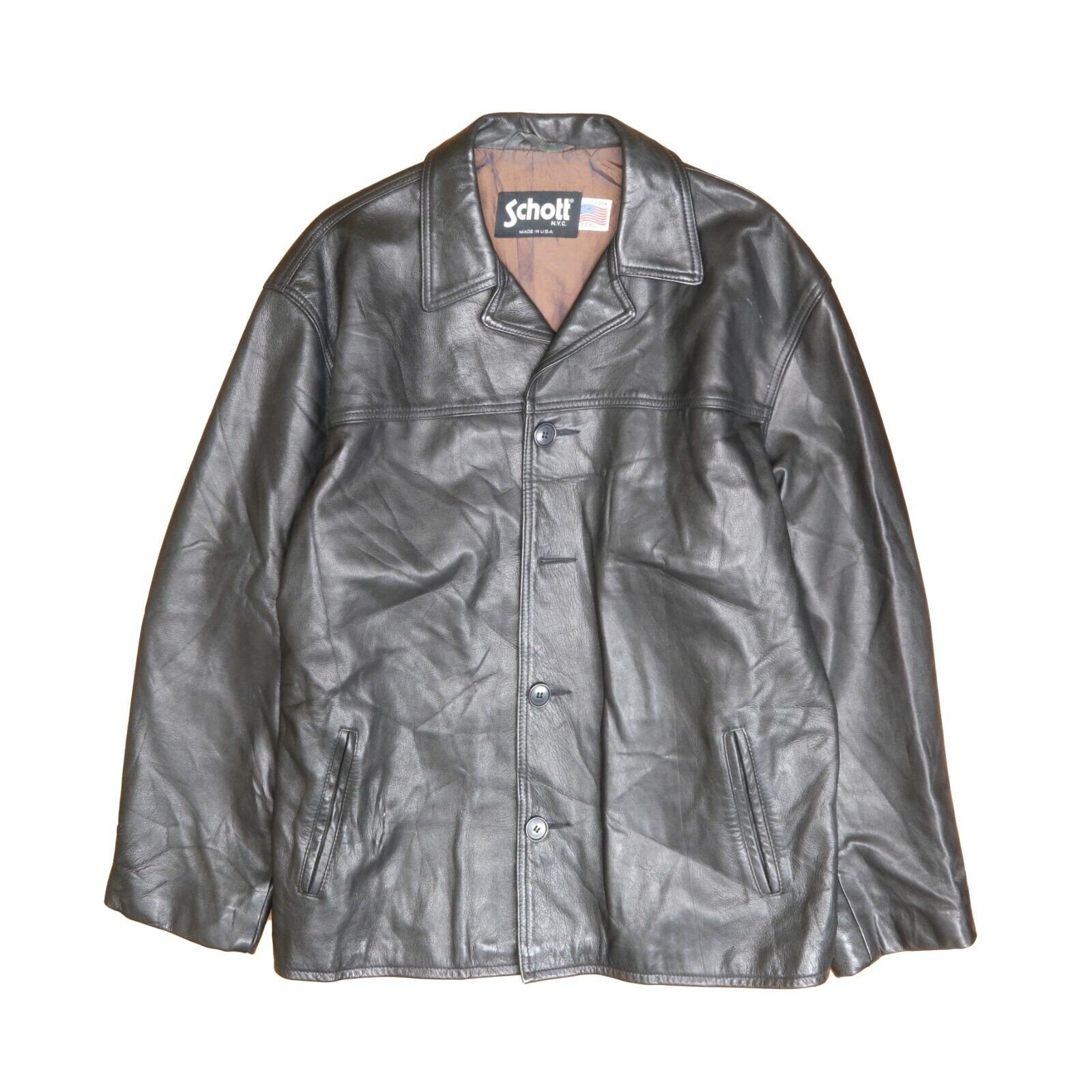 90s Schott Jacket - Etsy