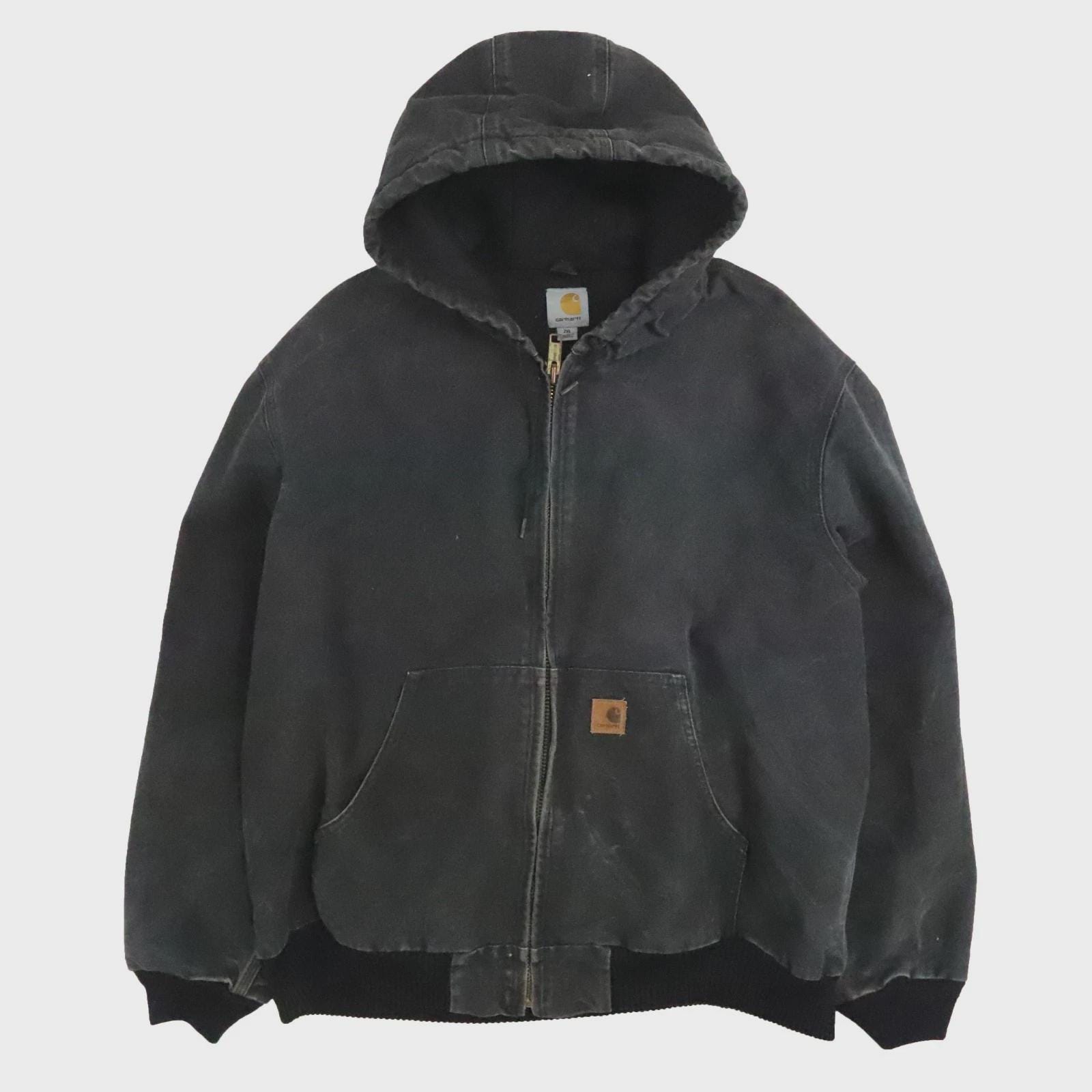 Carhartt Jacket J130 Blk - Etsy Canada