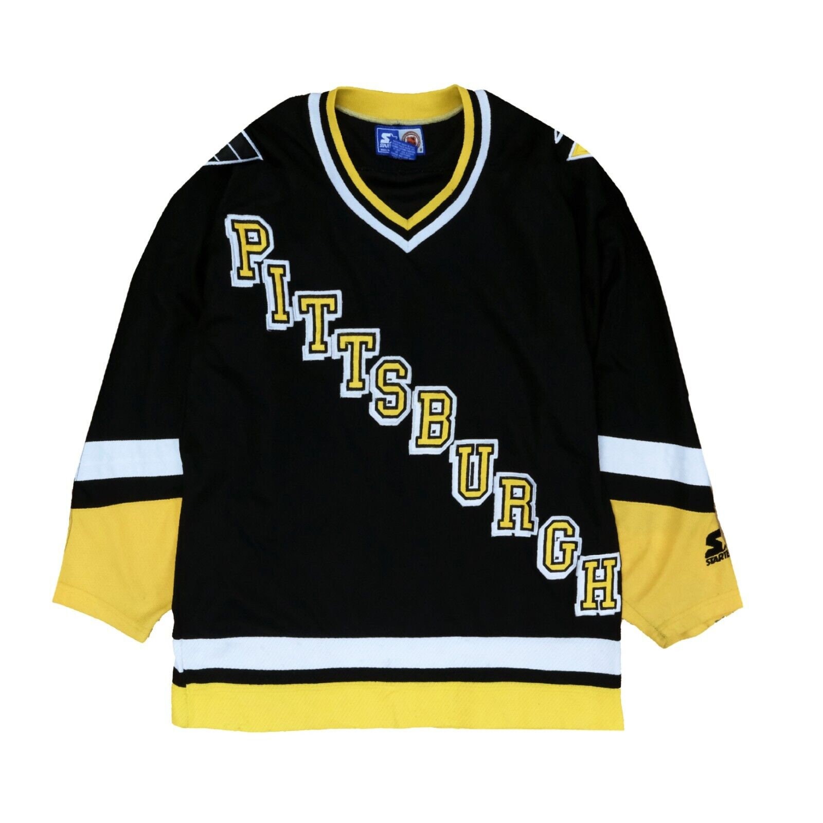 90's Pittsburgh Penguins Starter NHL Jersey Size Medium – Rare VNTG