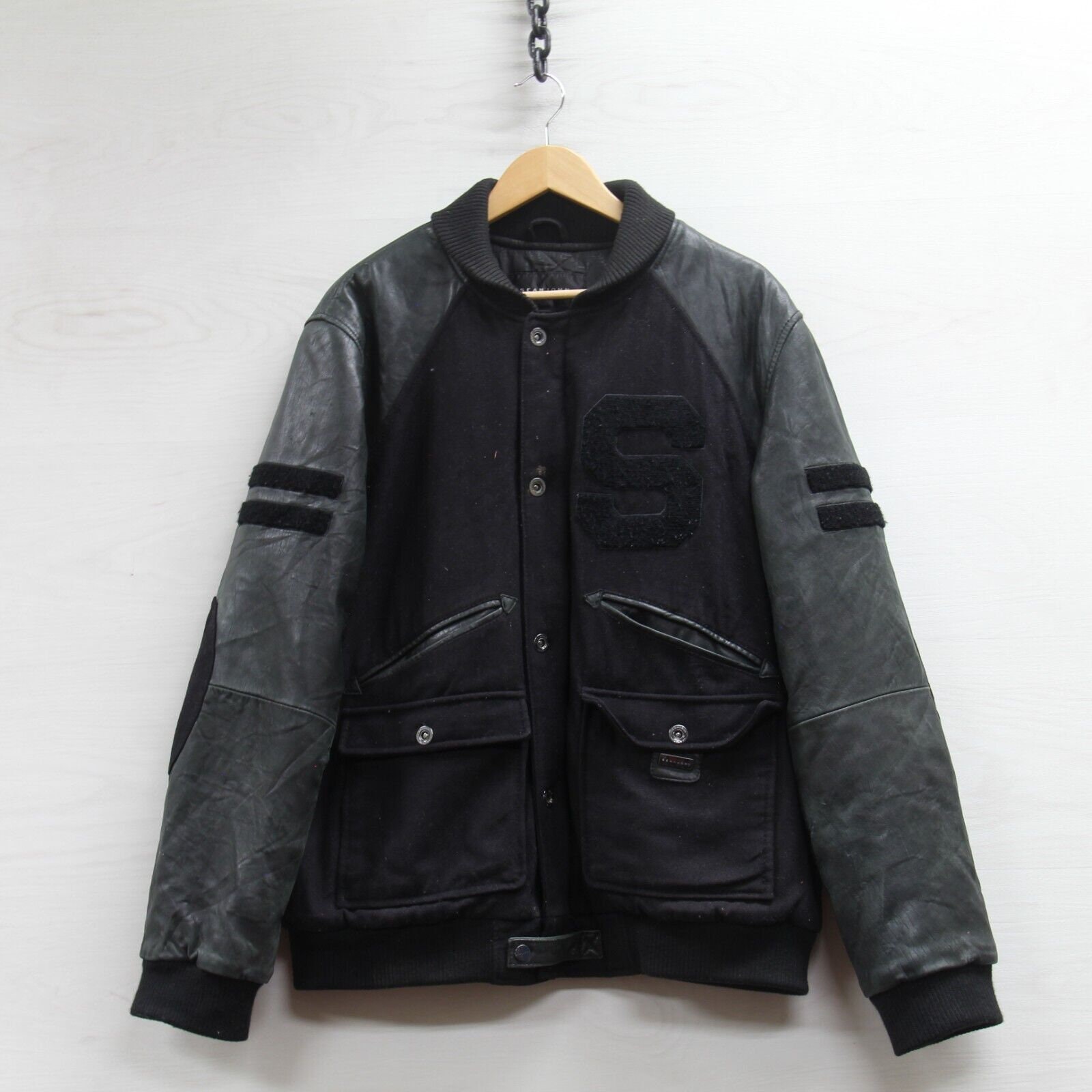Vintage Sean John G-III Leather Wool Varsity Jacket Size XL - Etsy Vintage Sean John G-III Leather Wool Varsity Jacket Size XL - Etsy