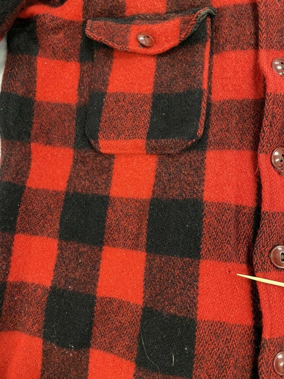 Vintage Woolrich Wool Shirt Jacket Size 