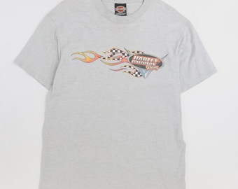 Maglietta da corsa vintage Harley Davidson, taglia L