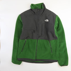 Vintage The North Face Denali Fleece Jacket Size Small Green
