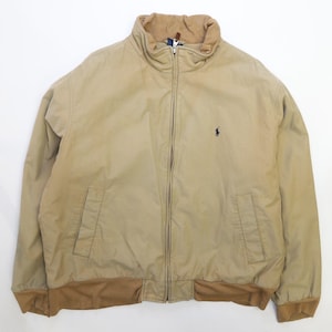 Vintage Polo Ralph Lauren Harrington Bomber Jacket Size XL Insulated