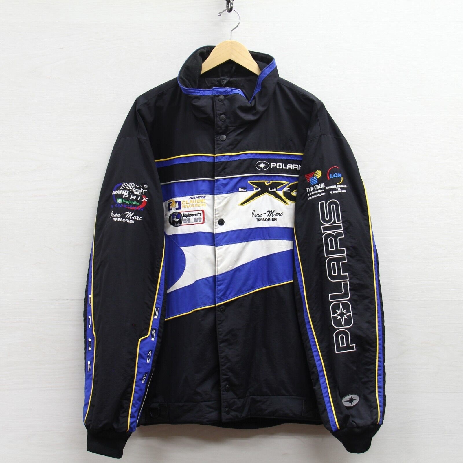 Vintage Polaris Edge XC Racing Bomber Jacket Size XL Tall - Etsy