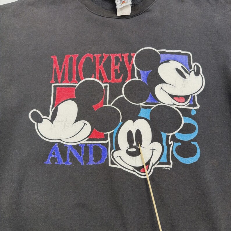 Vintage Mickey Mouse Disney Crewneck Sweatshirt Size Medium image 7